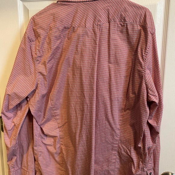 Men’s shirt gingham print - Picture 4 of 4